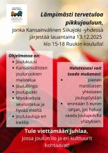 Tule viettämään juhlaa,  jossa joulun ilo ja eri kulttuurit kohtaavat!