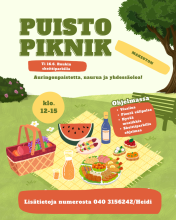 Puistopiknik Ruukissa