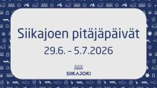 Pitäjäpäivien otsikkokuva kuosilla.