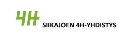 4H-logo ja teksti Siikajoen 4H-yhdistys