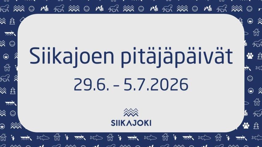 Pitäjäpäivien otsikkokuva kuosilla.