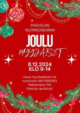 joulu myyjäiset