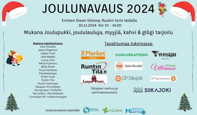 Joulunavauksen mainos